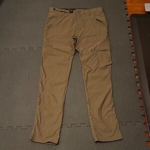 Super stylish Prana Men's Tan slim Cargo Pants worn once